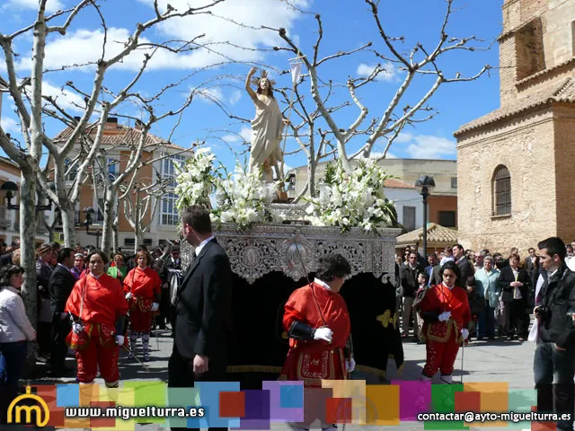 imagen Procesión Cristo Resucitado, abril 2010