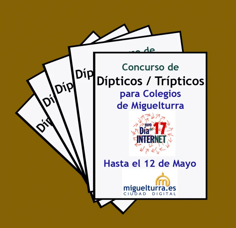 imagen concurso de dípticos Día Internet 2008