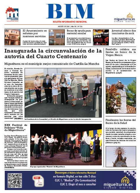 imagen portada del BIM de Agosto 2012