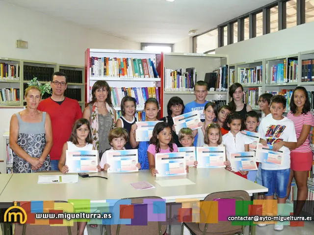 imagen entrega premios lectura, septiembre 2012