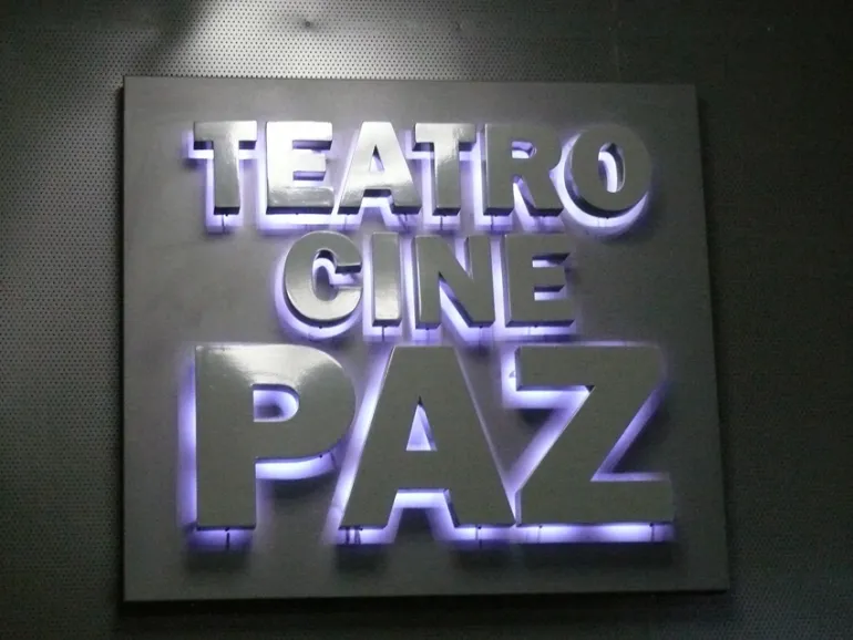 imagen de la entrada del Teatro Cine Paz de Miguelturra