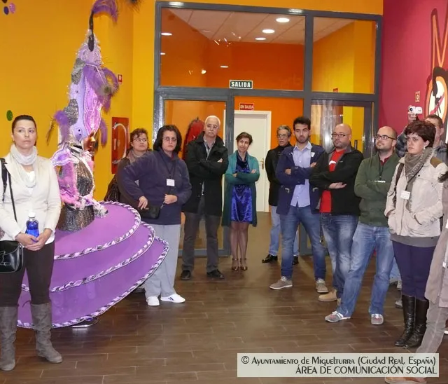 imagen de la visita guiada al CERE, noviembre 2013