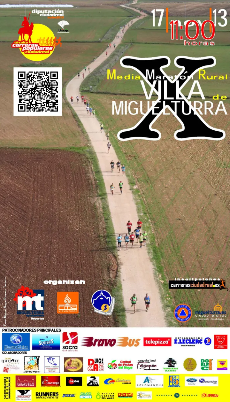 imagen cartel Media Maratón  Rural 2013