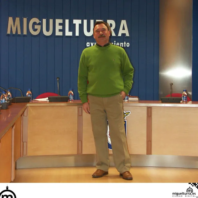 Jesús Sánchez, Concejal Obras, febrero 2007