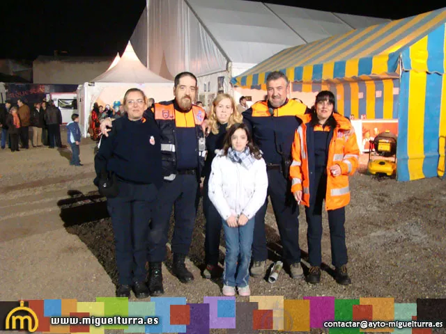 imagen de archivo de Protección Civil en el Pregón del Carnaval 2009