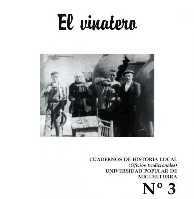 Imagen portada fascículo 3, El Vinatero