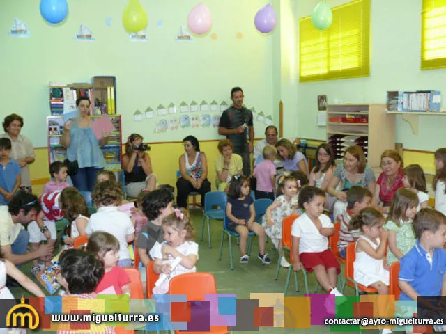 imagen fin del curso Escuela Infantil 2009-2010