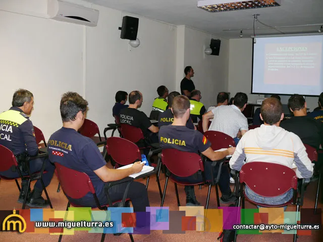 imagen del curso Policías Locales, octubre 2009