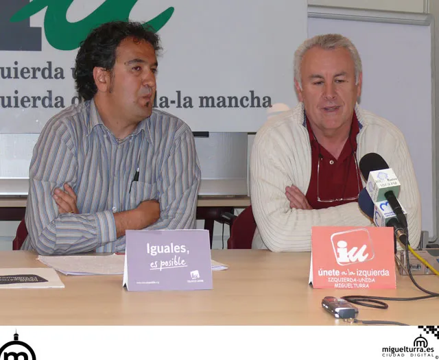 Presentación candidaturas Izquierda Unida 2007