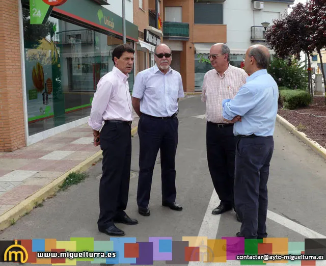 imagen visita de José Fuentes, julio 2010