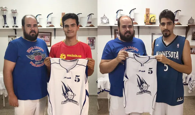 imagen de Alejandro Nieva con Ángel Ruiz y Gabriel Tamayo, agosto 2017