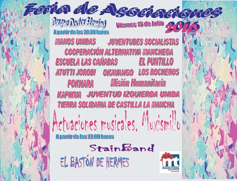 Cartel de la feria de Asociaciones