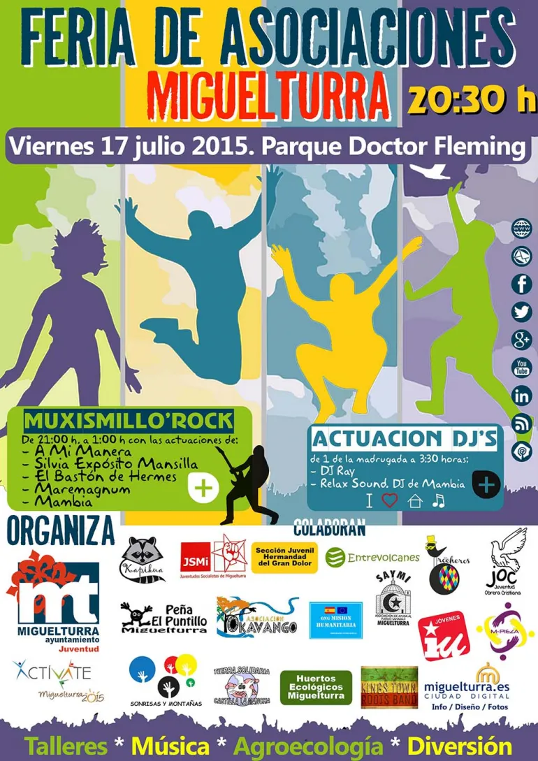 Imagen  cartel feria de asociaciones
