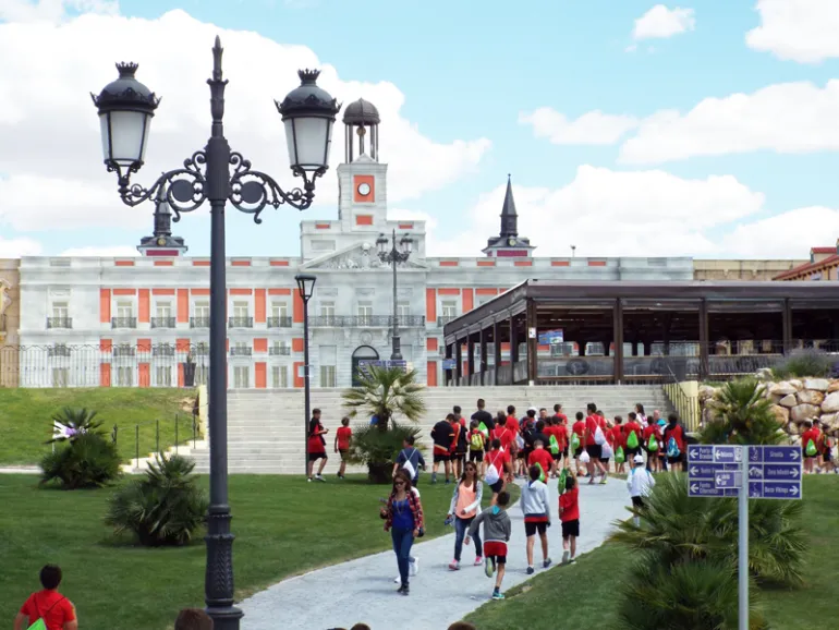 imagen del Campus de Fútbol 2017 en el Parque de Europa, julio 2017, imagen de Alberto Sánchez