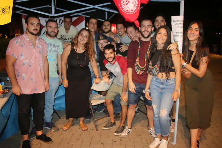 imagen de la Feria de Asociaciones Juveniles en Miguelturra, julio 2017