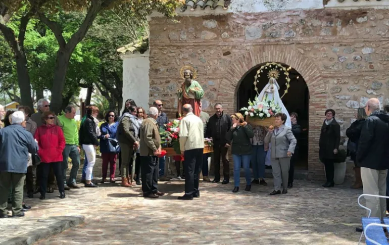 imagen del comienzo de la procesión de San Marcos 2018, fuente imagen Vicente Yerves