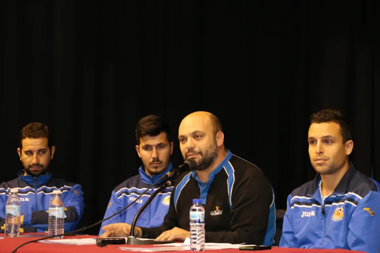 Acto clausura Clinic de Fútbol de Navidad, diciembre 2015