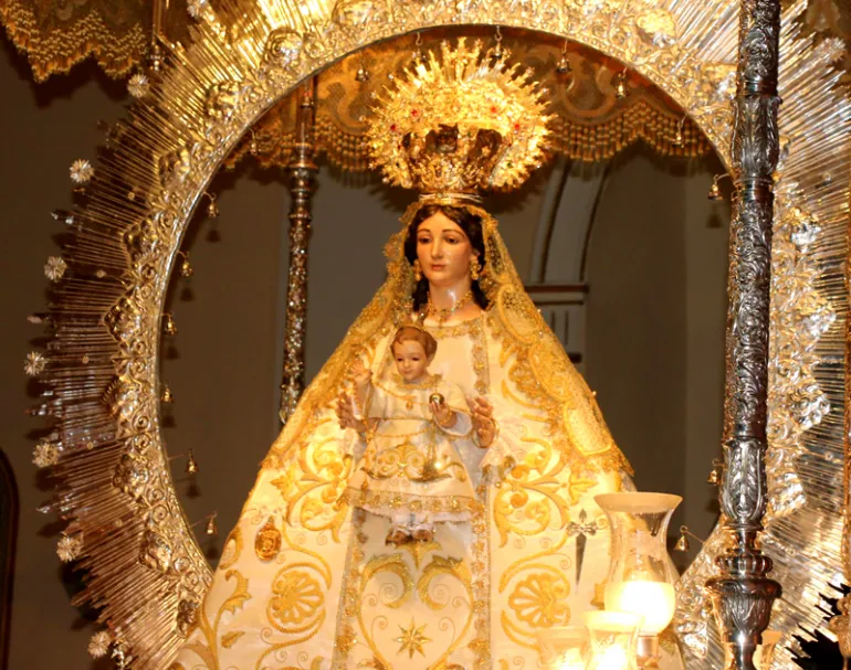 imagen de la Virge de la Estrella, patrona de Miguelturra