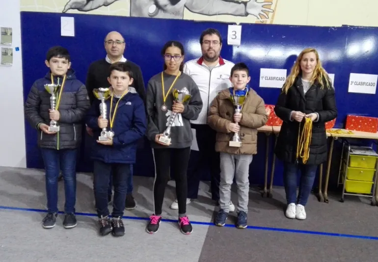 imagen de  Lgalia Mahajub Sidi Abas, diciembre 2019, fuente imagen Club de Ajedrez Miguelturra