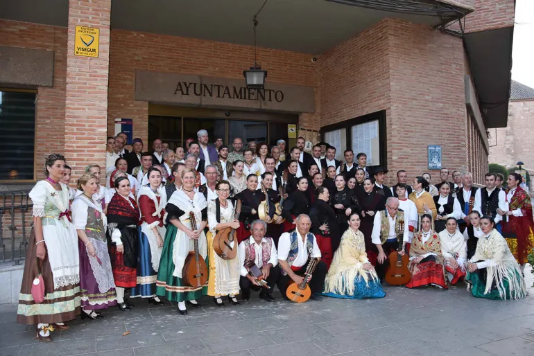 Grupos participantes en el 37 Festival de Folklore, Miguelturra, julio 2019