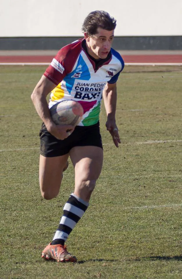 Imagen del partido Miguelturra Rugby Club - Universidad de Granada, enero 2017