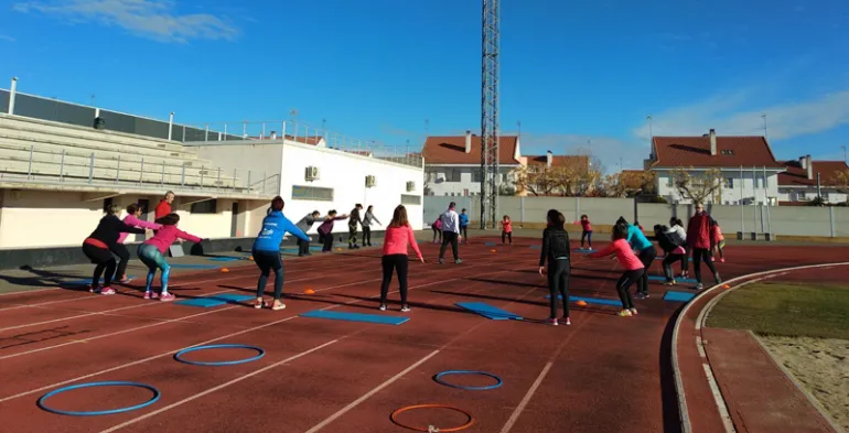 imagen de la actividad deportiva, abril 2018, fuente imagen Circuito Carreras Populares Ciudad Real