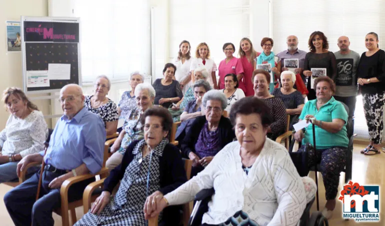 imagen homenaje en el Servicio Estancias Diurnas, octubre 2017