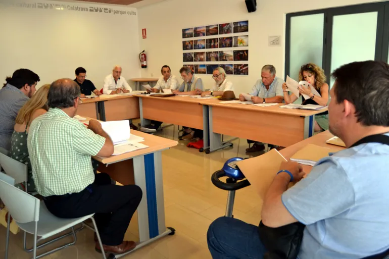 imagen de la reunión de la Junta Directiva, julio 2019, fuente imagen Gabinete Prensa Multimedia