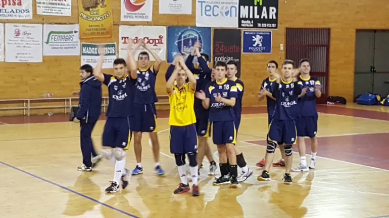 imagen tras el partido de la ADV Miguelturra, enero 2016