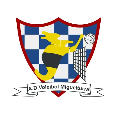 anagrama de la Agrupación Deportiva de Voleibol de Miguelturra, ADV
