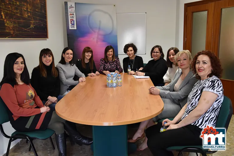 imagen del encuentro con mujeres emprendedoras de Miguelturra, febrero de 2020