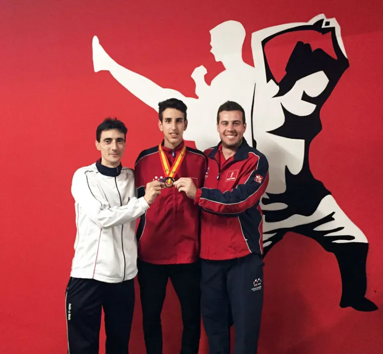 imagen tras el Nacional Sub 21 de Valencia, abril de 2016