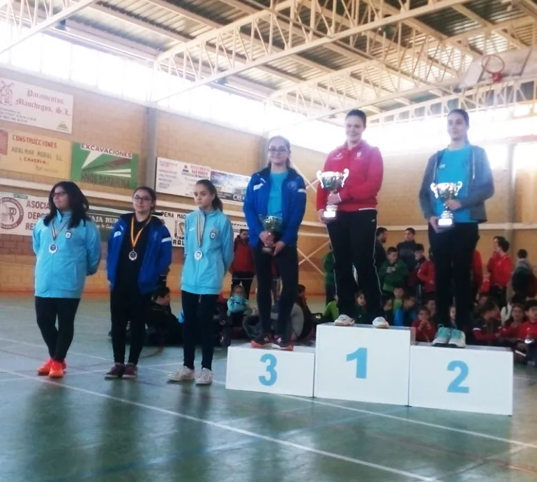 imagen del Campeonato de Bádminton. Marzo 2016. Fuente imagen Emilio Matas