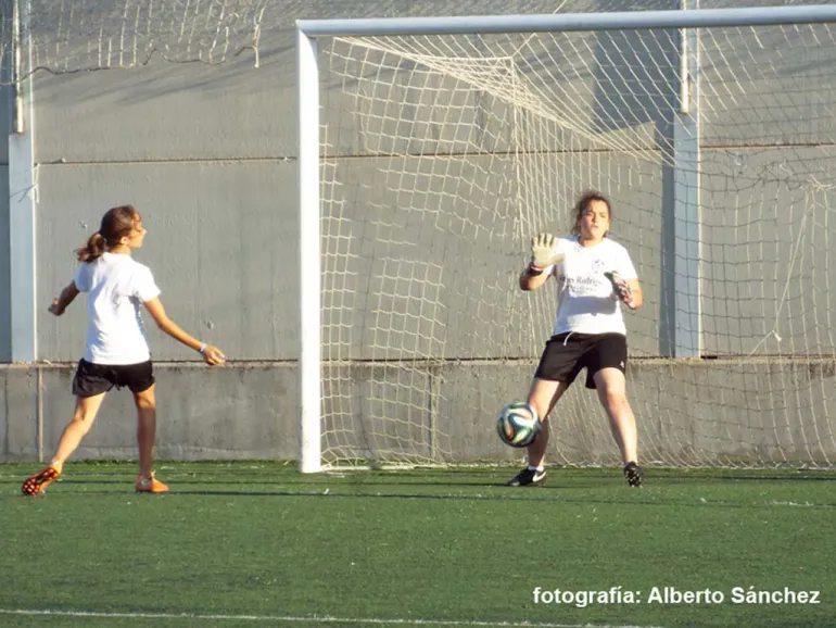 imagen de los entrenamientos del miércoles del Campus de Fútbol 2017