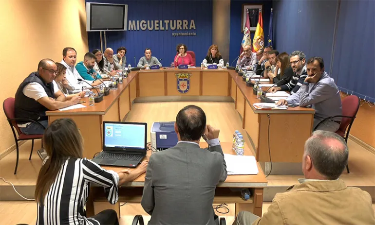 imagen del Pleno Ordinario del Ayuntamiento de Miguelturra del 17 de octubre de 2019