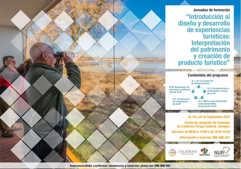 imagen del cartel anunciador del curso de turismo, septiembre 2019
