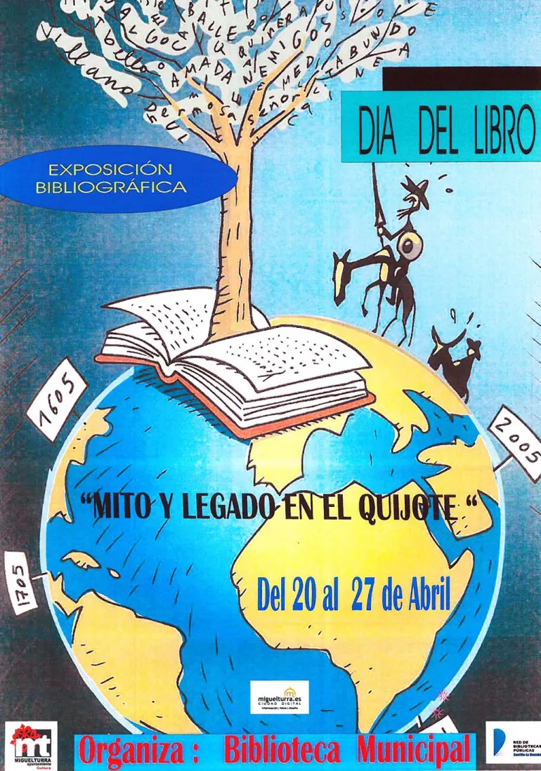 imagen del cartel exposición Mito y Legado en el Quijote