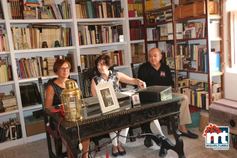 imagen de la visita institucional a la Casa de Don Pedro, septiembre 2018