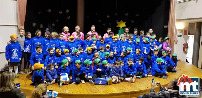 imagen clausura del Clinic de Fútbol de Navidad 2018 de Miguelturra
