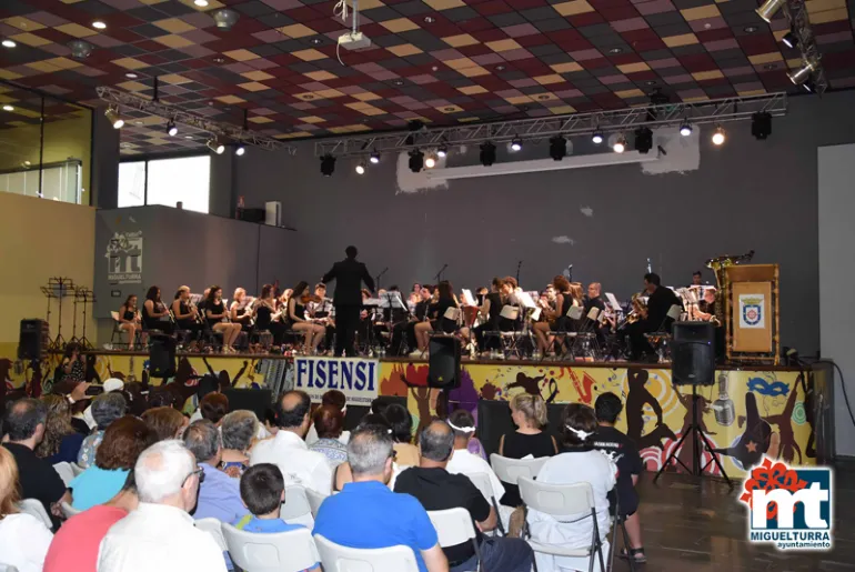 imagen del concierto de la Banda Sinfónica Juvenil del domingo 30 de junio de 2019