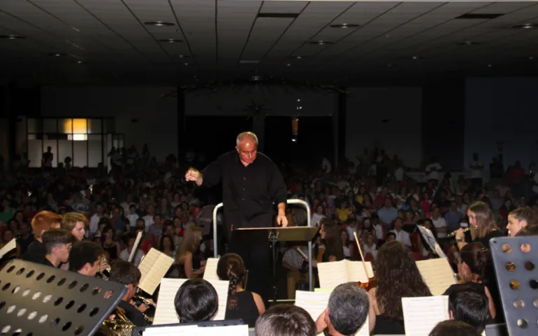 imagen del concierto en Carrión de Calatrava, junio 2017