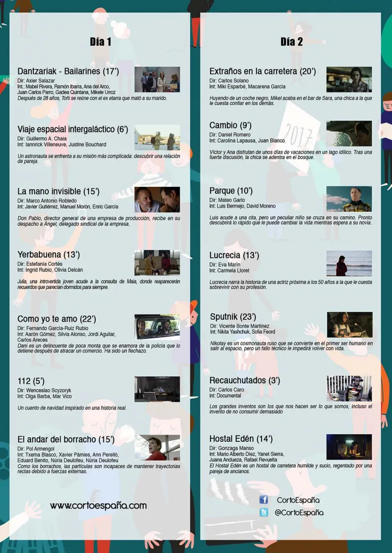 imagen listado de cortos presentados categoría nacional, Corto Cortísmo 2017