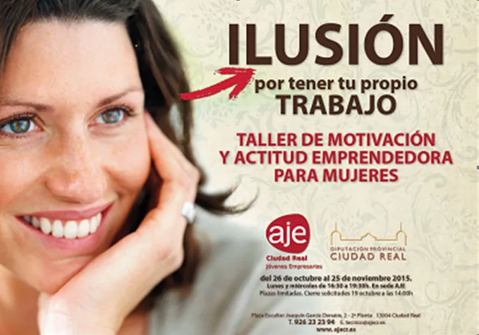 imagen cartel para mujeres provincia de Ciudad Real, octubre 2015