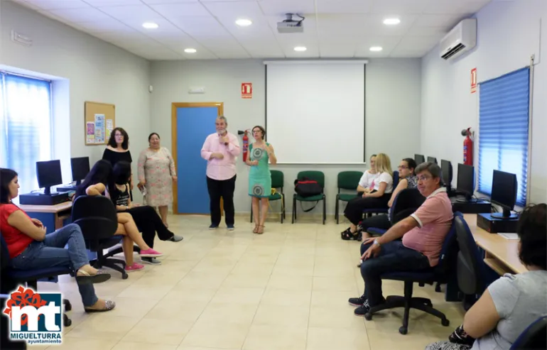 imagen en el curso de manipulación de alimentos, junio 2017