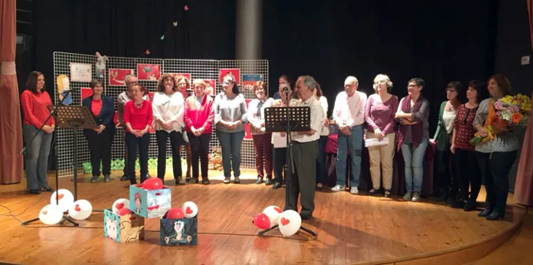 imagen de la sesión del taller de lectura de la Universidad Popular,  mayo 2018