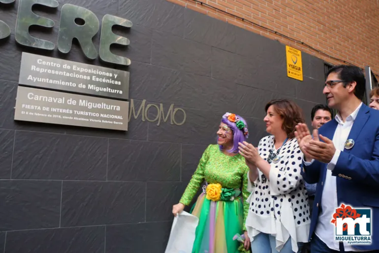 imagen descubrimiento de la Placa Conmemorativa del Interés Turístico Nacional, junio 2018