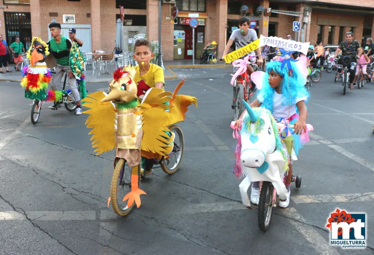 imagen de participantes en el Día de la Bicicleta, Ferias y Fiestas 2018 Miguelturra