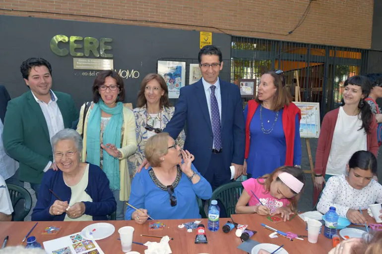 imagen de autoridades y participantes Día del Participante 2016 en Miguelturra