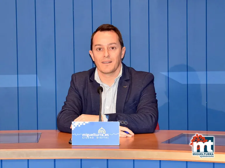 imagen del concejal de Festejos, Diego Rodríguez Tercero, 20 enero 2020