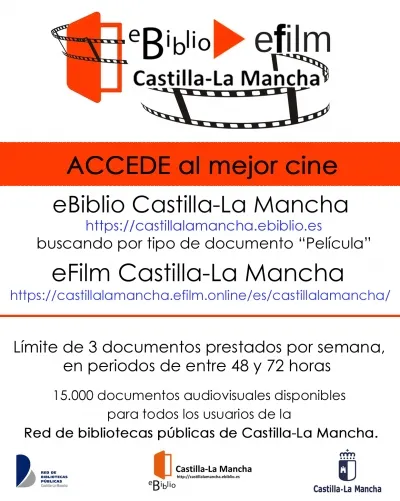 imagen alusiva acceso a la plataforma efil de la Red de Bibliotecas de la Junta de Comunidades de Castilla-La Mancha